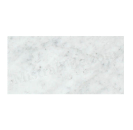 Bianco Carrara Marble 6x12 Honed Tile