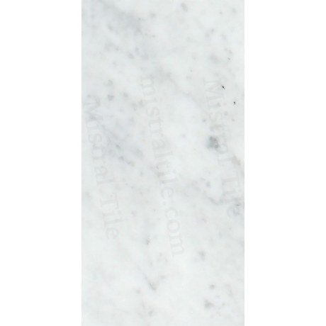 12x24 Premium Polished Bianco Carrara Marble Tile Vertical